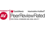 Martindale-Hubbell AV Peer Review Rating 